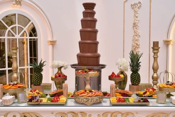 chocolate fondue fountain for birthday