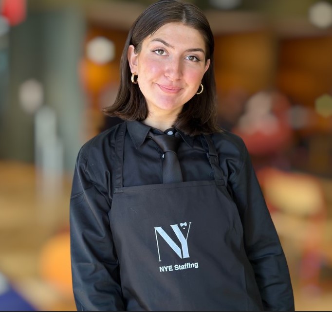 Party staff working at a private event in Columbus, Ohio