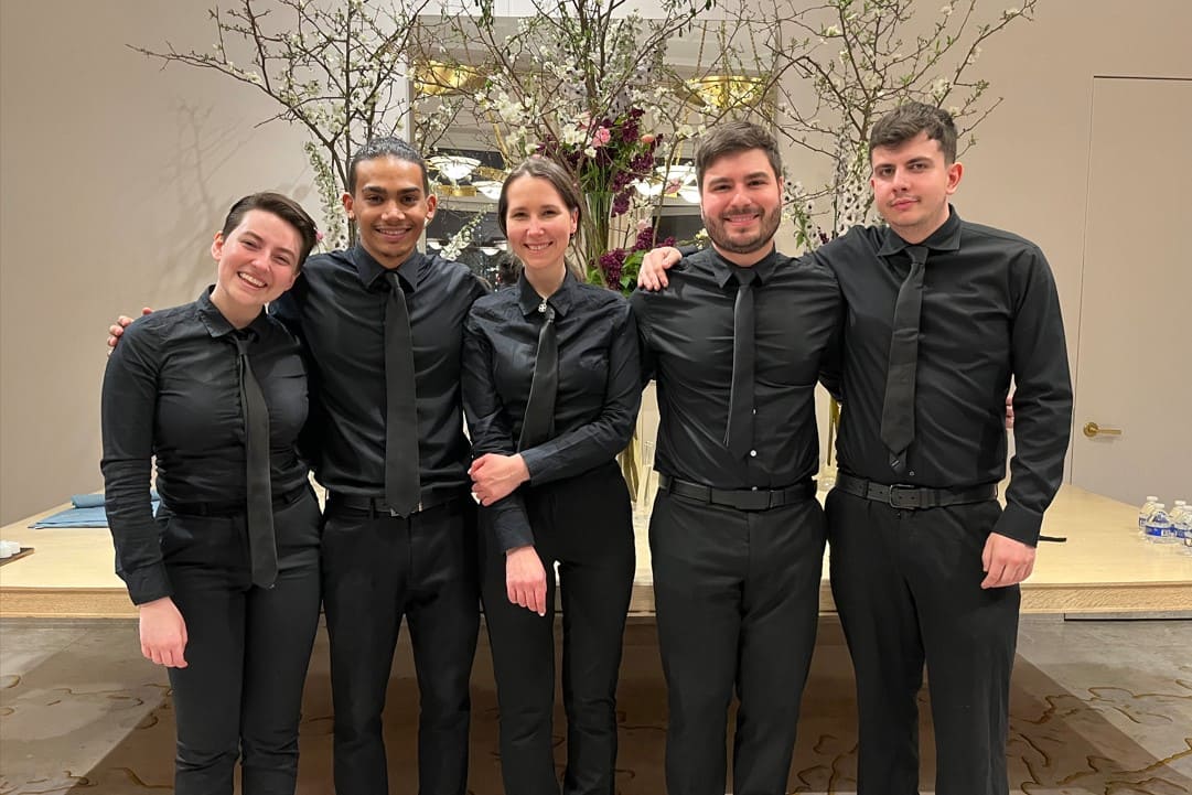 Catering staff in San Francisco fully insured for events