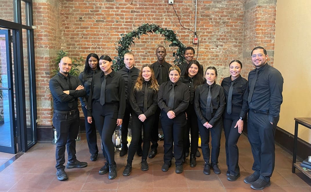 Event staff supporting a San Diego event