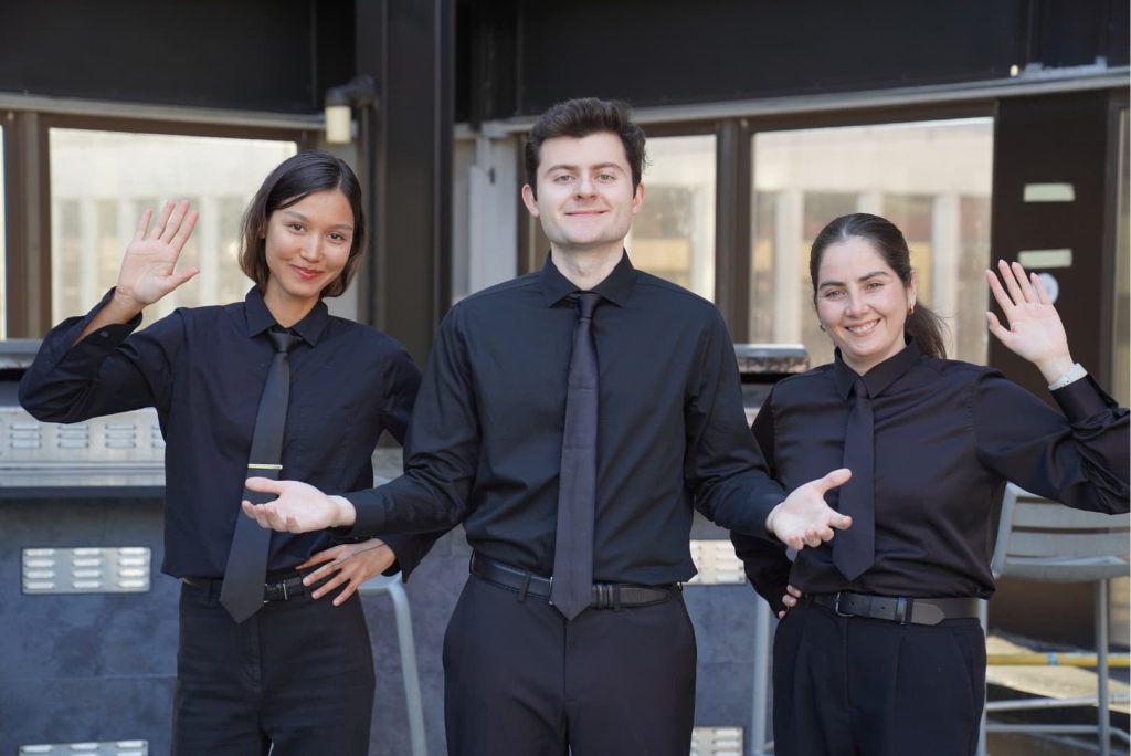 friendly event staff for hire