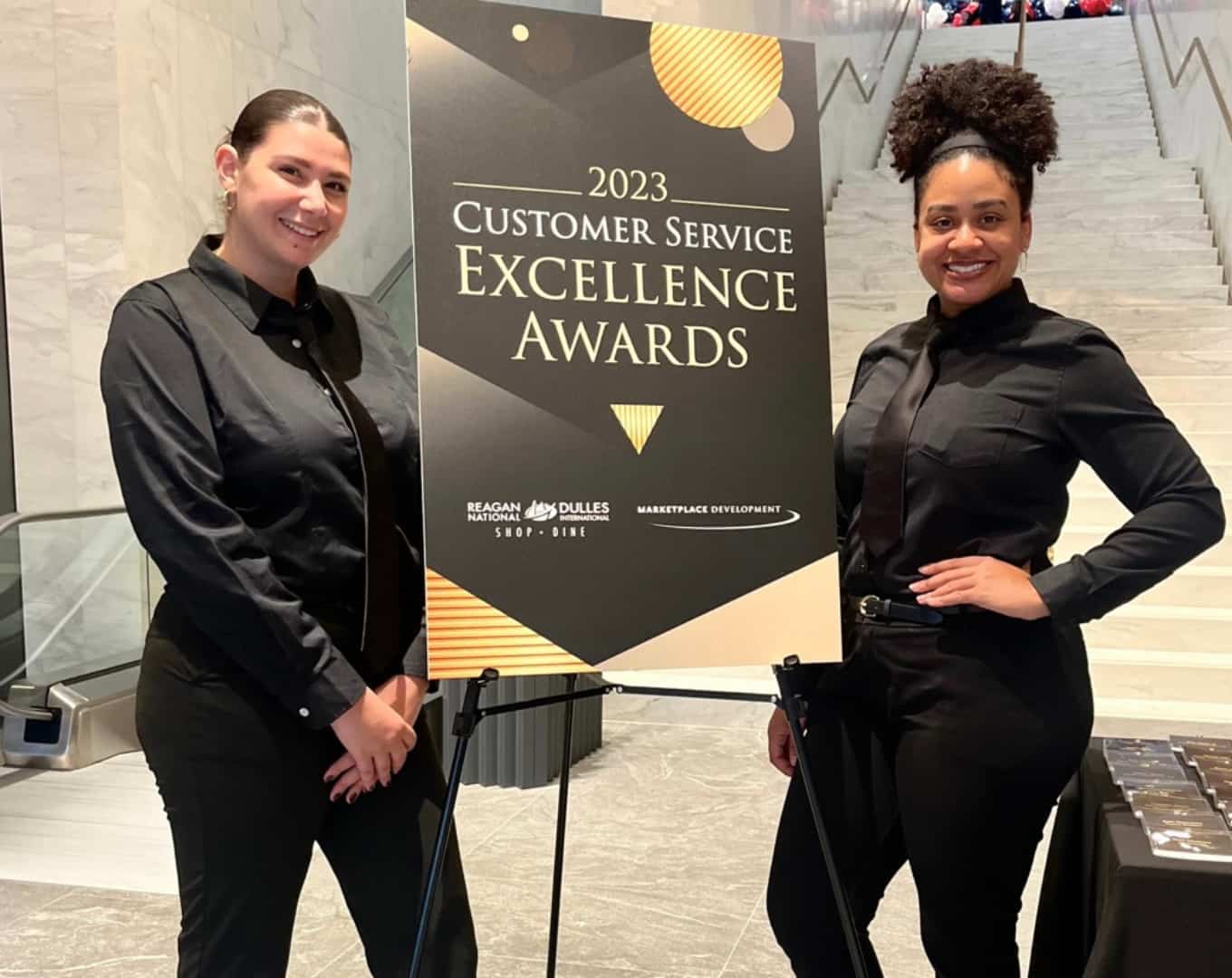 Registration staffing support for customer service awards event in Washington DC region