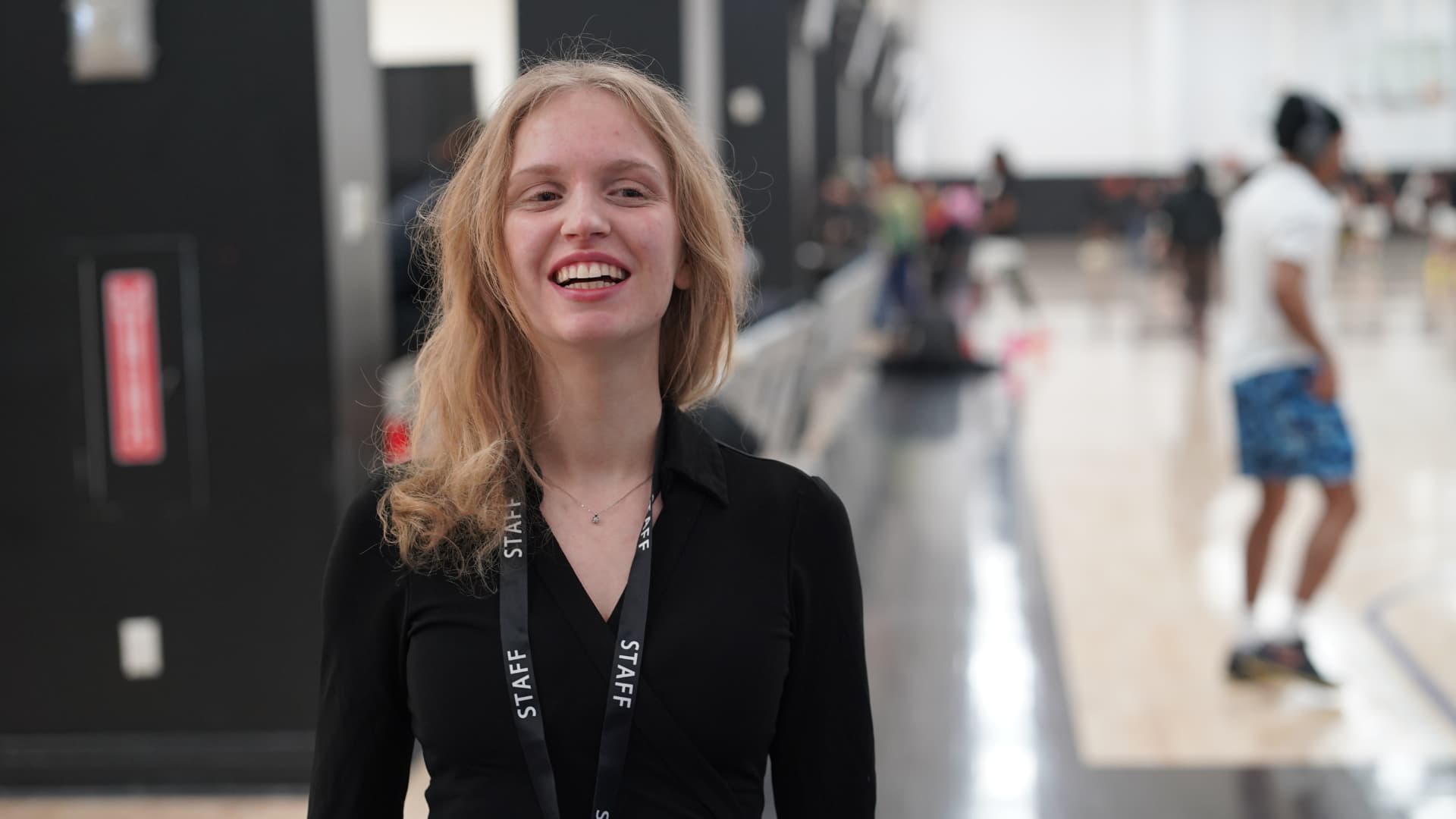 NYE Staffing promo staff at NYC trade show
