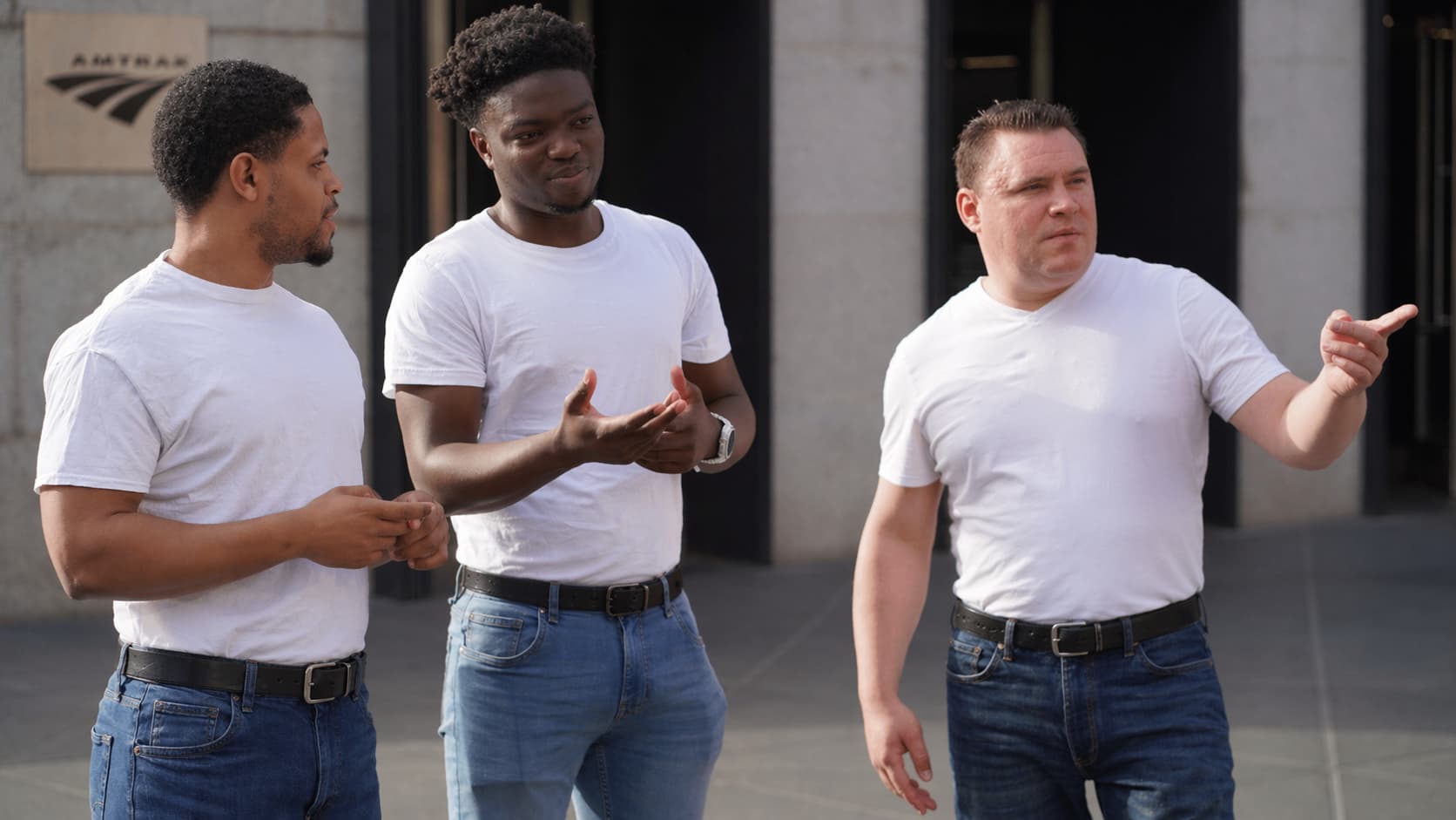 Event staff guiding guest movement at high traffic venue in Charlotte NC