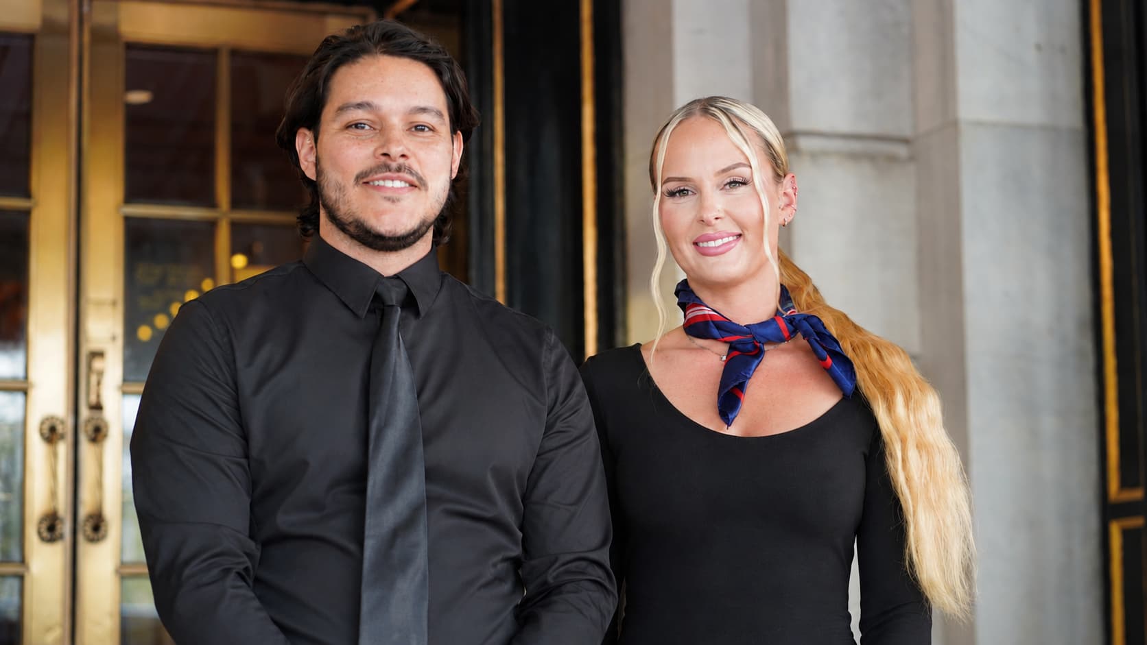 VIP event staff serving guests at a luxury event