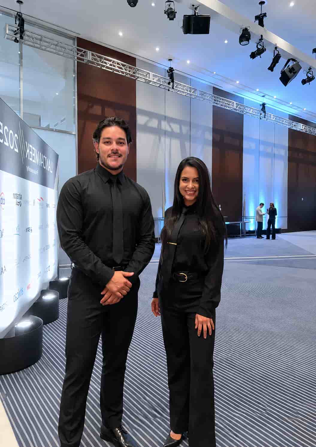 Trade show staff supporting coffee brand lead generation during World of Coffee San Diego 2026 at the San Diego Convention Center